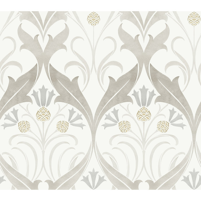 ABMC Fillmore Floral Wallpaper Wayfair